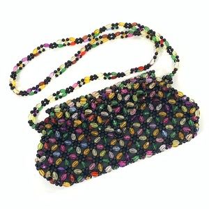 Handmade Beaded Bag Purse
